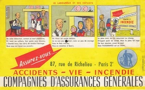 Ancien buvard de collection old french blotter altes französisches Löschpapier - Picture 1 of 1