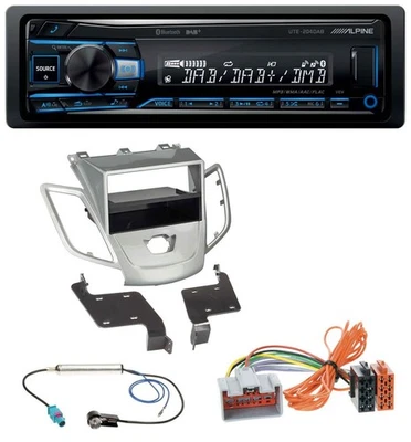Alpine USB Bluetooth DAB MP3 Autoradio für Ford Fiesta 08-10 JA8 ohne Display si - Bild 1 von 4