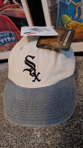 Gorra de colección de los 90 Chicago White Sox gris Snapback Twins Enterprise MLB OSFM  - Imagen 1 de 16