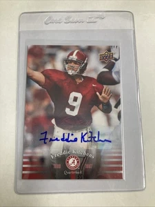Carta calcio 2012 Upper Deck Alabama FREDDIE KITCHENS base AUTO - SPEDIZIONE GRATUITA - Foto 1 di 2