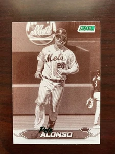 2024 Stadium Club #176 Pete Alonso Sepia - Picture 1 of 2