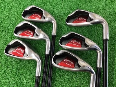 Juego de hierro Callaway BIG BERTHA (2008) EE. UU. 5-P 6 piezas Big Bertha grafito/S #BD06009 - Imagen 1 de 4