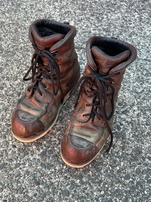 Botas Red Wing Para Hombres Talla 11 D Marrón Bota Impermeable Ropa de Trabajo Gorpcore Utilidad Trabajo Foto 1 de 4