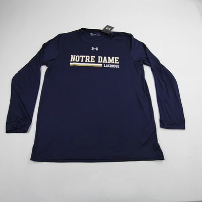 Notre Dame борьбы ирландский под Armour HeatGear длинным рукавом рубашка мужская новый - Изображение 1 из 4