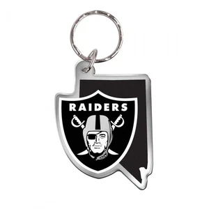 Wincraft STATE Key Ring Chain - NFL Las Vegas Raiders - Picture 1 of 2