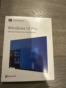 Windows 10 Pro includes USB Flash Drive and Product Key - New Sealed - Picture 1 of 10