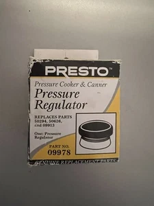 Presto Pressure Cooker Regulator 09978 Jiggler Used Original Box 28-700 - Picture 1 of 4