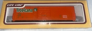 Life-Like HO Scale Tropicana Orange Juice 50' Box Car TPIX 576 Vintage 8414 - Picture 1 of 3