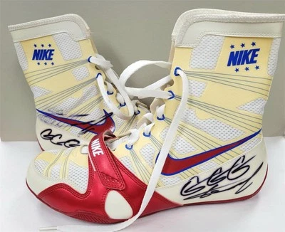 Gennady Golovkin GGG Firmado Nike Zoom Zapatos de Boxeo Botas Autógrafo ~ Beckett BAS Foto 1 de 4