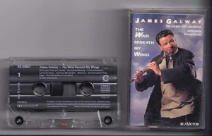 (LT155) James Galway, The Wind Beneath My Wings - 1991 Cassette Tape - Picture 1 of 2
