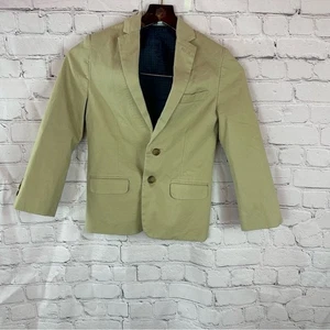 class club cotton blend sports coat dress jacket boys sz 8 neutral easter preppy - Picture 1 of 9