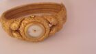 Montre bracelet plaqué or Gold The Franklin Mint Watch Stainless Steel Womens