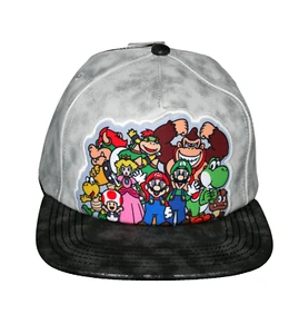 2017 Nintendo Super Mario Video Game Snap Back Baseball Hat Cap New Tags Womans - Picture 1 of 3