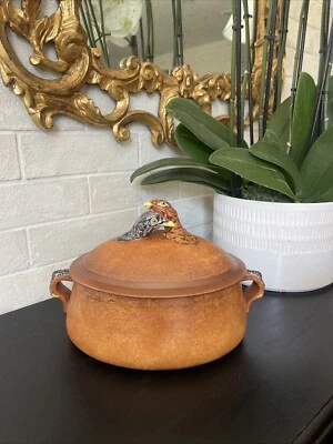 Pillivuyt Porcelana Pollo Tureen o Asador Francés Foto 1 de 4