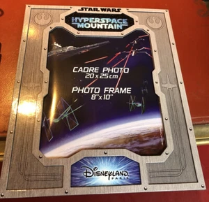 Frame Photo Vertical Hyperspace Mountain 20x25 Disneyland - Picture 1 of 2