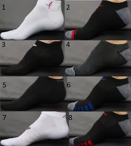 NUEVO BALANCE Calcetines Talla 9 -11 Para Hombre Corte Bajo Cuarto Deportivo Calcetines 9-12.5 L GRANDES - Imagen 1 de 8