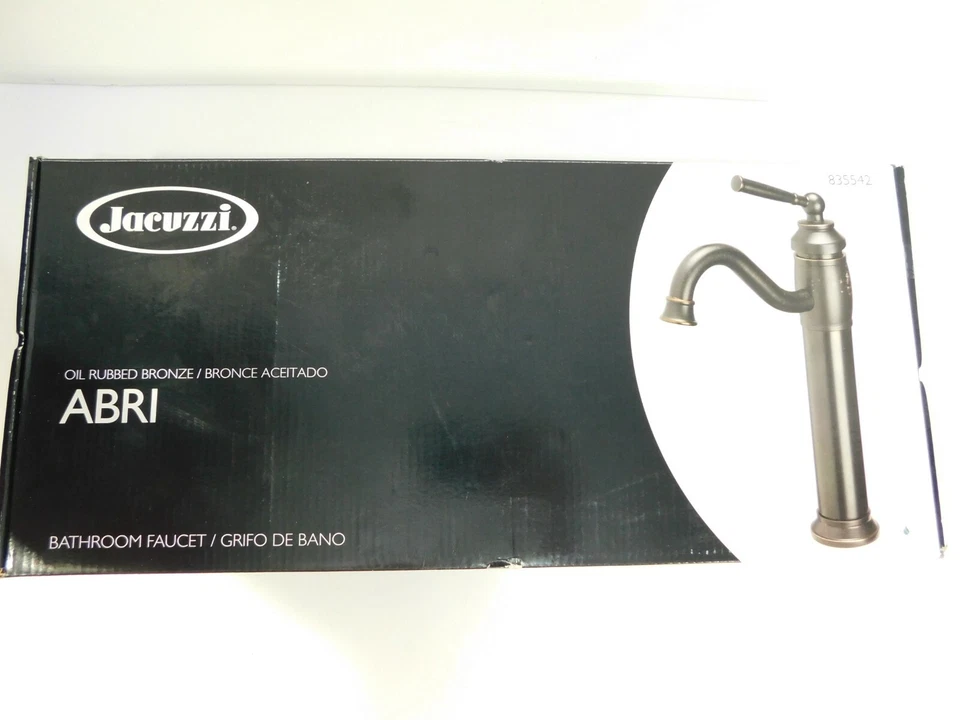 - Jacuzzi Abri Oil Rubbed Bronze Bathroom Faucet 835542