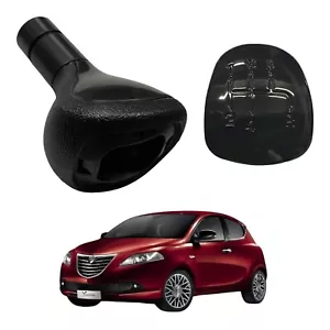 Pomello Leva Cambio Nero LANCIA Ypsilon 312 2011-2015 5 MARCE Benzina Gas Metano - Afbeelding 1 van 7