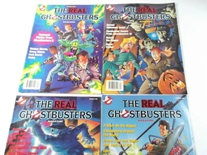 4 The Real Ghostbusters Magazine collection lot Vtg 1990's comic inside Complete - Picture 1 of 8