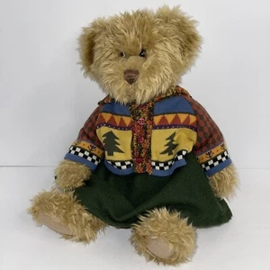 Russ Berrie Marisa Bear Plush Sweater Felt Skirt Stuffed Animal Undies 15” - Picture 1 of 7