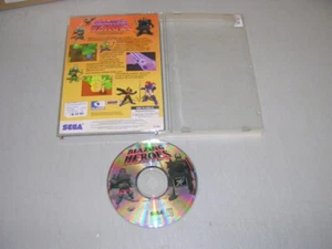 BLAZING HEROES (Sega Saturn SAT) Game & Case, No Manual - Picture 1 of 1