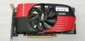 MSI Nvidia GeForce GTS450 OC 1GB DDR5 Gamingowa karta wideo Dual DVI HDMI PCI-e #AY6 - Zdjęcie 1 z 8