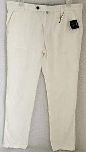 Gant Mens Pants Size 38 x 32 Soho Low Waist Narrow Fit Linen NEW - Picture 1 of 24