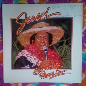 JESSE NAKOOKA - LIVE at the MAUI LU. 1980's KIHEI Records. AUTOGRAPHED COPY. EX - Picture 1 of 9