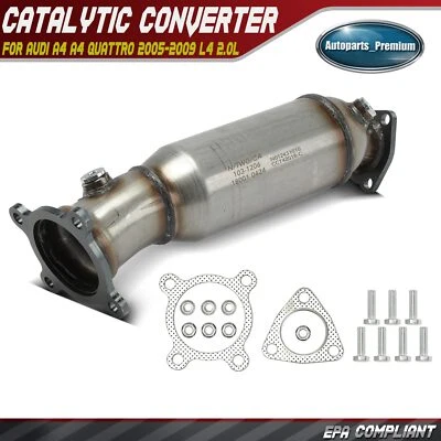 Nuevo convertidor catalítico para Audi A4 A4 Quattro 2005 2006 2007 2008-2009 L4 2,0 L Foto 1 de 4