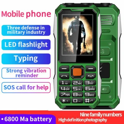 Entsperrt Mini Handy Phone Dual Sim Bluetooth Taschenlampe Outdoor FM Telefon 2G - Bild 1 von 4