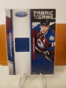2011-12 Certified Fabric of the Game Materials National Die-Cut/399 Paul Stastny