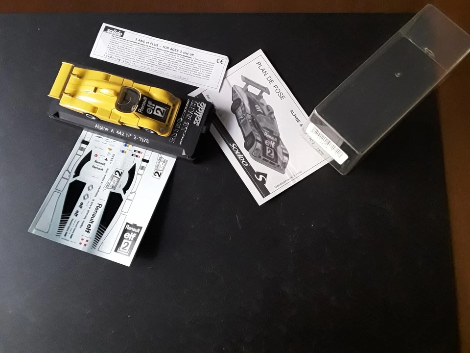  RENAULT  ALPINE LE MANS 1978 scala 1:43 MODELLO RARO SOLIDO' RETRO  - Immagine 1 di 1