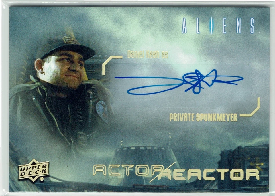 Aliens Movie 2018 Auto Autograph AR-PS Daniel Kash as Private Spunkmeyer - Image 1 of 1