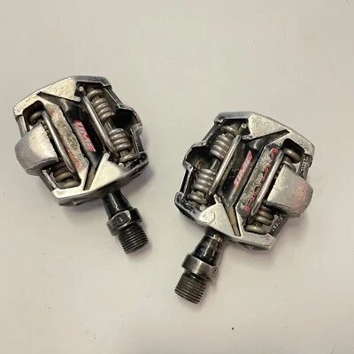 TIME ATAC Alium Clipless Pedals Mountain Bike mtb Vintage - Image 1 of 4
