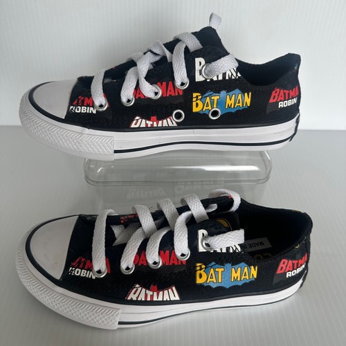 Sneakers Converse Youth 12 Batman All Star Low Chuck Taylor 80° Anniversario