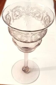 Scarce BALDA Lavender Water Goblet(s) Central Glass Works Your Choice - Picture 1 of 8