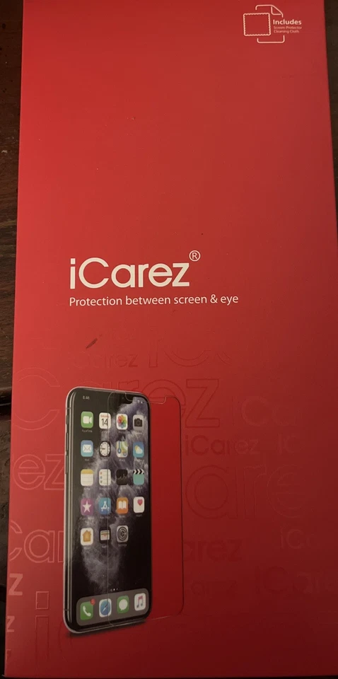 Protector de pantalla mate antideslumbrante iCarez HD para iPhone 2023 6,7”. Pack de 3 Foto 1 de 1