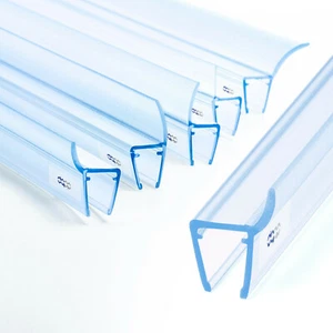 Duschdichtung 3,5-12mm Schwallschutz Ersatzdichtung Wasserabweiser Doppellippe - Bild 1 von 86