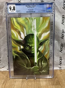 Star Wars: Yoda #1 - Stephanie Hans - Virgin Variant Exclusive - Marvel Cgc 9.8 - Picture 1 of 4