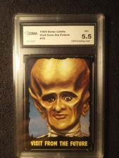 1964 Topps Outer Limits - #10 Visit From the Future SP 