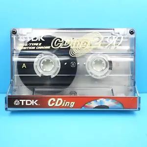 🍒 1x TDK CDing 2 90 * IEC II Type 2 * Tape Cassette Kassette кассета * 2002 - Bild 1 von 4