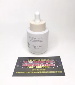 Beekman 1802 Milk Tint Broad Spectrum Tinted Primer SPF 43 Fair 1 fl. oz. - New - Picture 1 of 3