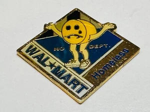 Walmart Wal-Mart Dipendente Associato Spilla Vintage Senza Casa Galleggiante No Reparto - Foto 1 di 2
