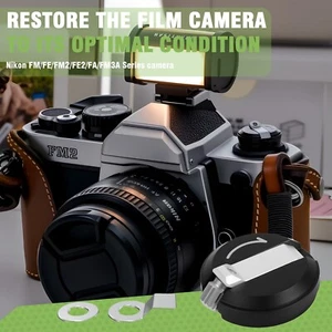Film Rewind Knob Assembly Repair Part for Nikon FM FE FM2 FE2 FA FM3A Series - Picture 1 of 10