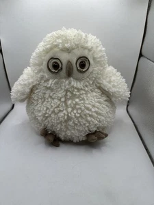 Jellycat London Apollo Owl Retired White Fuzzy Plush Toy Soft Stuffed Bird Owl - Picture 1 of 5