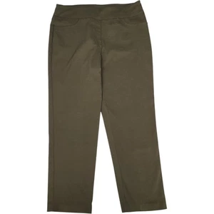 Pantalones Ruby Rd Talla 16 Adelgazante Contorno Cintura Verde Oliva Informal Viernes - Imagen 1 de 7