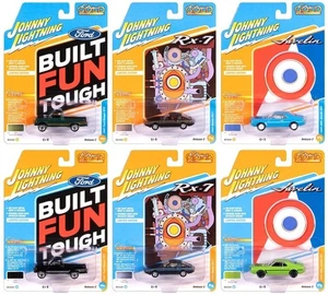 JOHNNY LIGHTNING 1:64 2025 RELEASE 2 CLASSIC GOLD SERIES SET 6 PZ JLCG037 - Foto 1 di 2