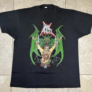 Vintage 1989 Dark Angel Leave Scars Tour Single Stitch Licensed Zebra VERY RARE - Picture 1 of 9