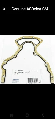 Genuine GM 12639249 Engine Oil Cooler Gasket ACDelco OEM - Image 1 of 3