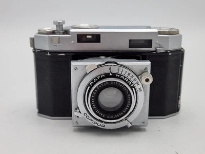 Câmera telêmetro Agfa Karat 12 35mm com lente Schneider Xenar 5cm 50mm F2.8 - Imagem 1 de 4